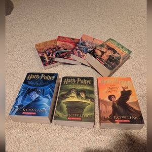 Harry Potter Paper Back Book Set 1-7
